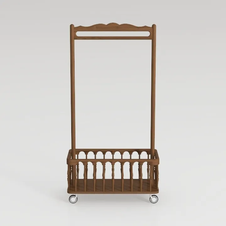 Solid Wood Coat Rack Freestanding, Coat Rack Stand