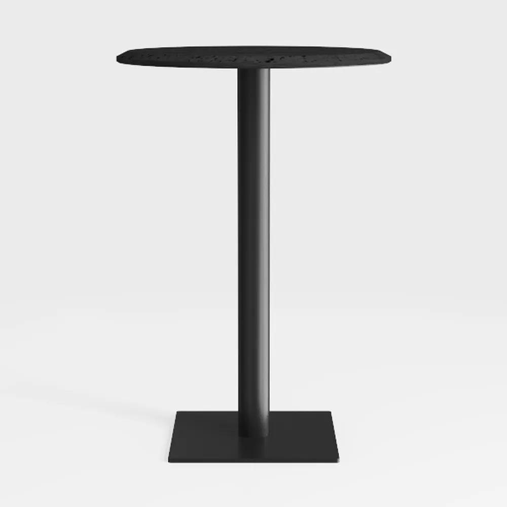 Drink Table, Weighted Base Pedestal Martini Table
