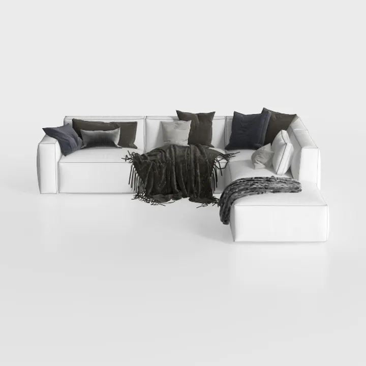 RKXKJ 104in Modular Sectional Sofa, High-Density S