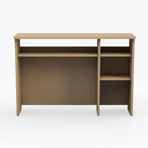 Oak Desk Medium Hutch