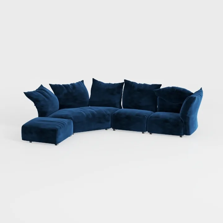 Sunset Trading Contemporary Puff Collection 3PC