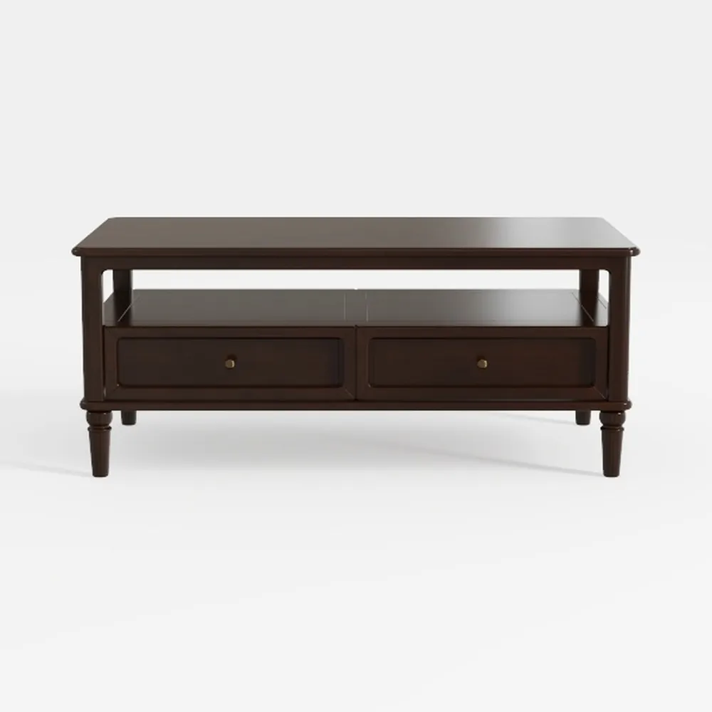 SIMPLIHOME Warm Shaker Coffee Table - 48 inch Wide