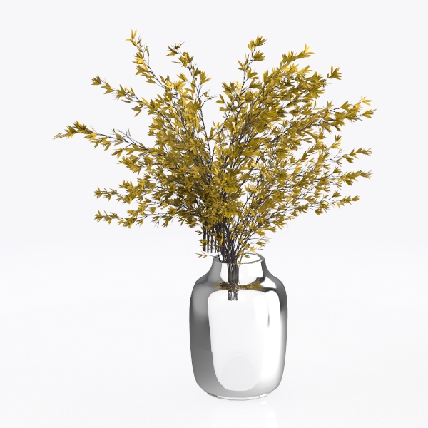 5ft White Artificial Magnolia Tree - Lifelike Faux