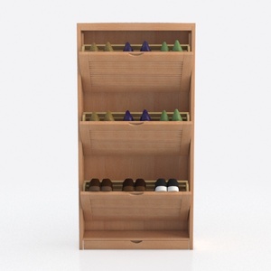 AVZEAR Shoes Cabinet, Narrow Shoes Storage Cabinet