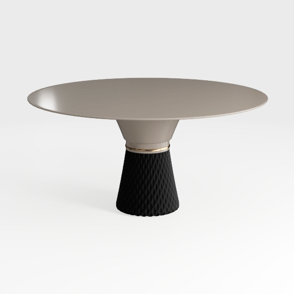 Alexa 30 in. W in Black Nickel Round Cast Aluminum