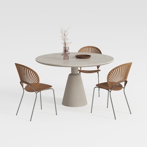 Windsor Dining Chairs Set of 4, Nordic Wooden Kitc