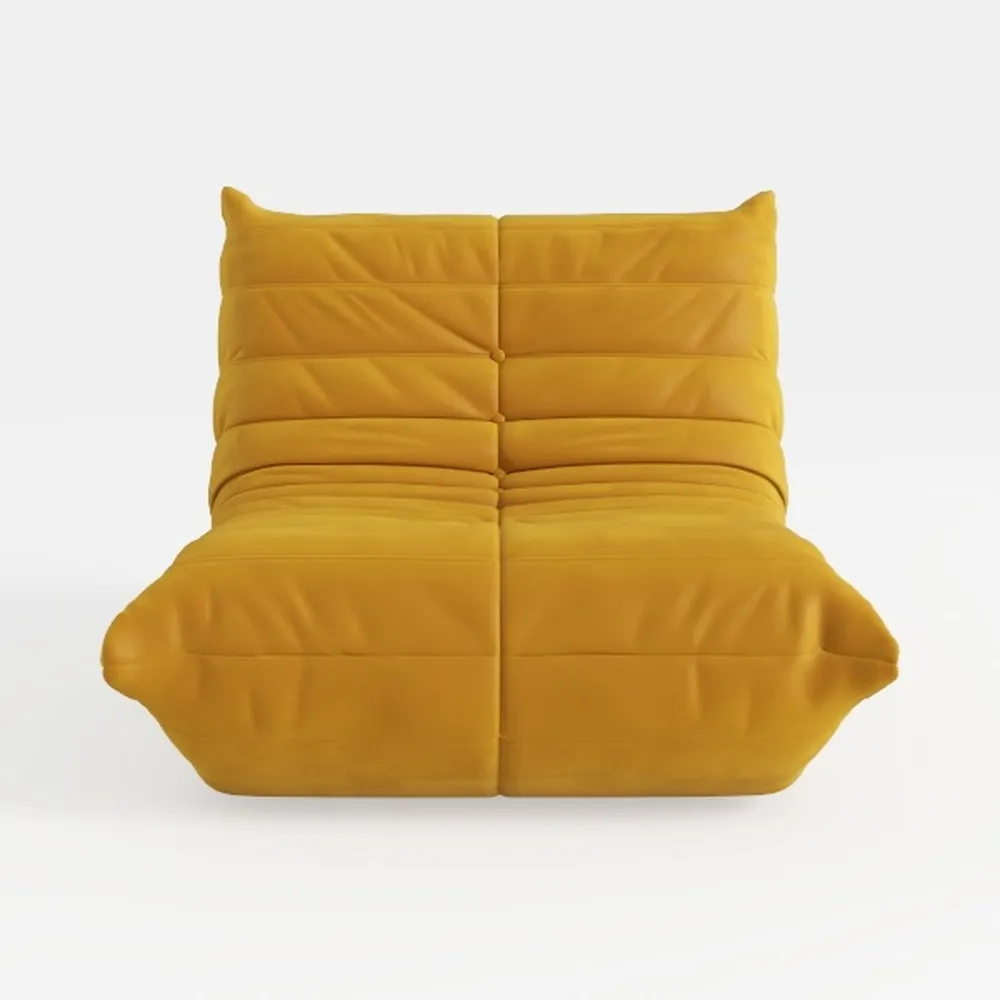 Modern living room lazy sofa chair Togo Caterpilla