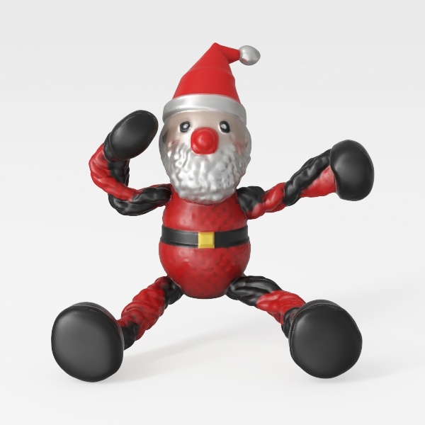 Senneny Dog Christmas Toys with Squeaker_ai generated