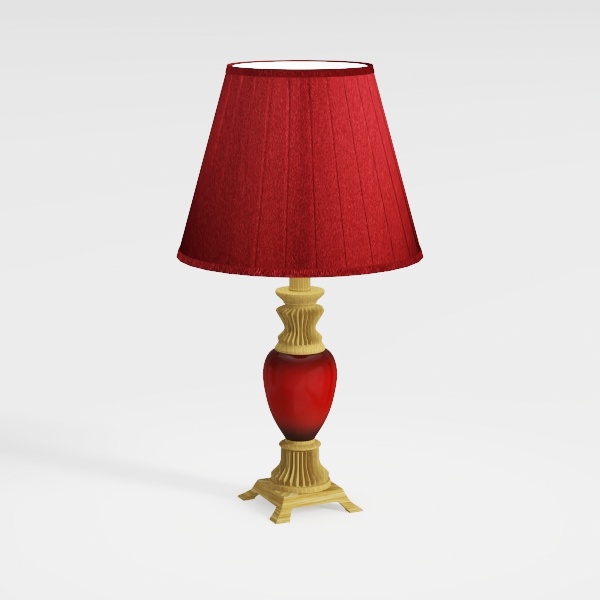 Table Lamp Cloth PVC Shade UL Button Switch Cord