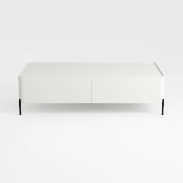 Belffin Fabric Large Ottoman with Storage for