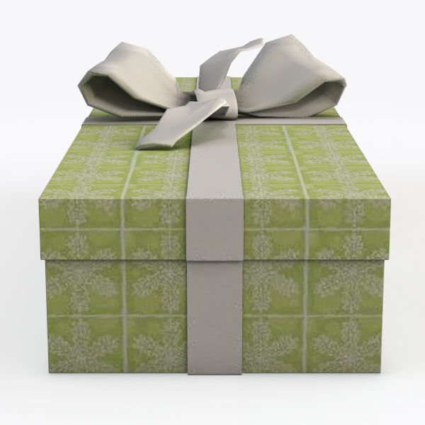 Gift wrapped box