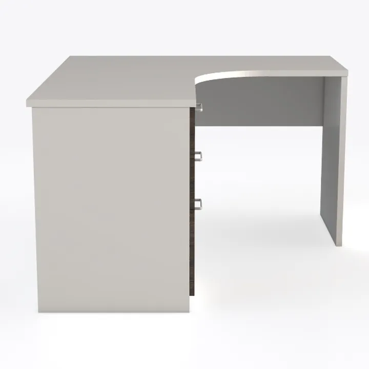 Bush Business Furniture Echo L Shaped Bow Front Of