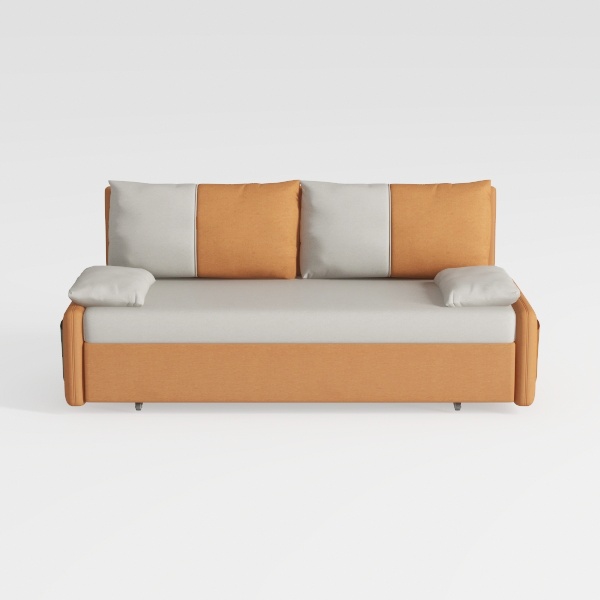 Pemberly Row Contemporary Metal Daybed with Trundl