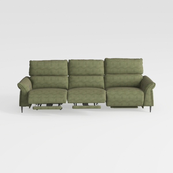102&quot; Modern Chenille Sectional Sofa Bed,4 Seat U