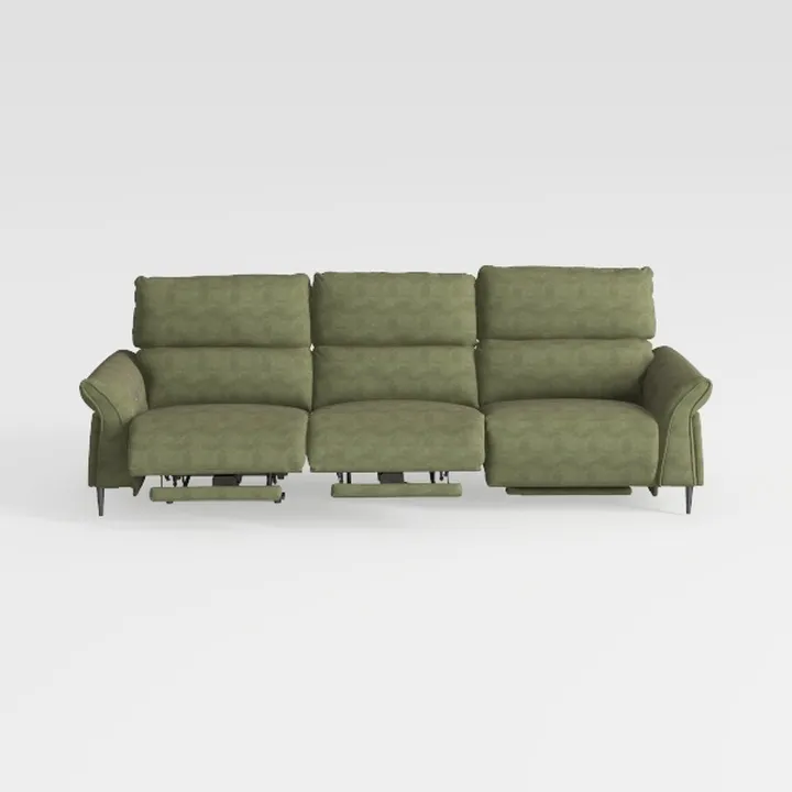 102" Modern Chenille Sectional Sofa Bed,4 Seat U