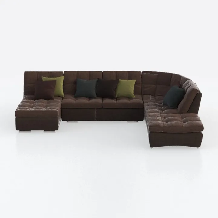 Acme Jaylen Microfiber Motion Reclining Sectional 