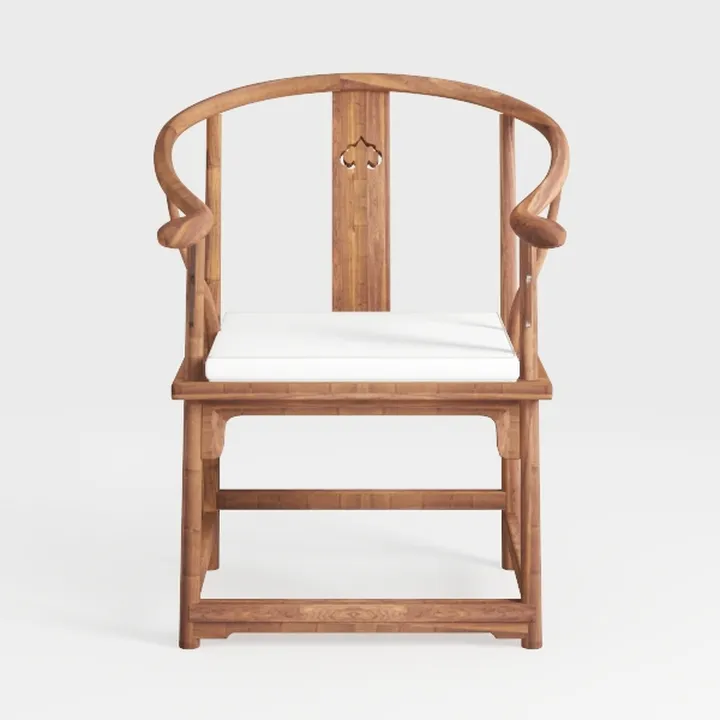 Walker Edison Delray Classic Acacia Wood X Back