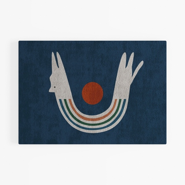 cartoon rectangular carpet-Little Wonders