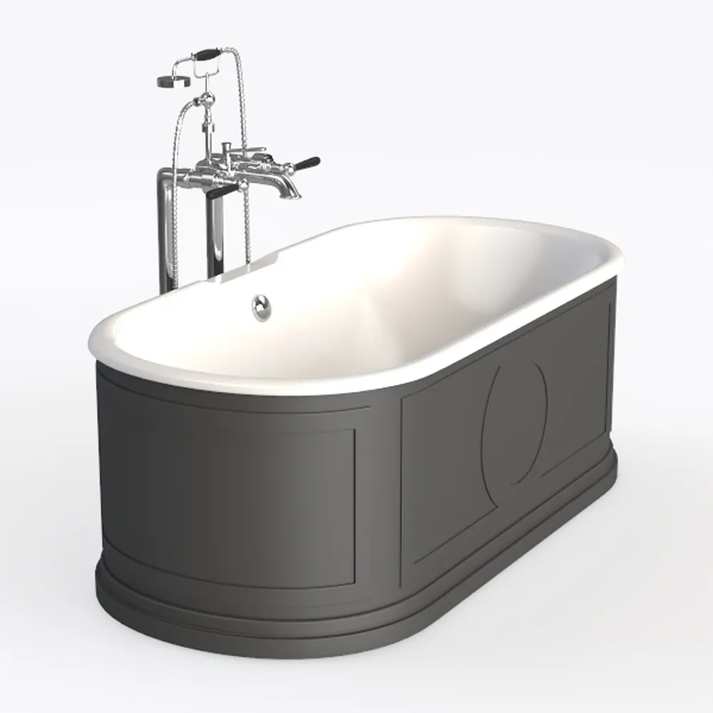 Portable Bathtub For Shower Stall, Large Foldable
