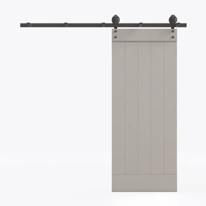 36''x84'' Sliding Barn Door with 6.6 Ft Barn Door
