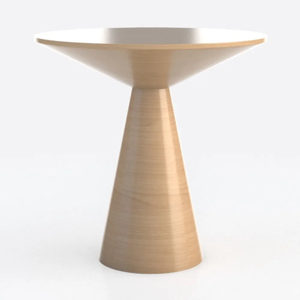 47" Round Dining Table, Mid Century Modern Round