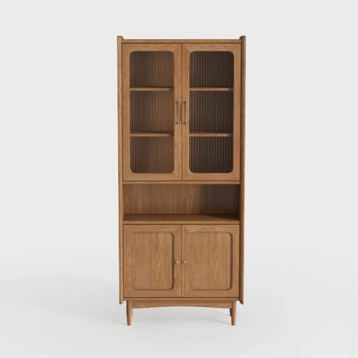 HUHJYUGE Small Book Shelf Industrial Bookcase