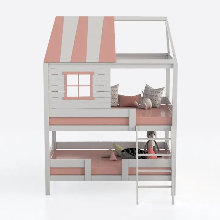 Acme Furniture Darlene Farmhouse Wood Twin Over Tw