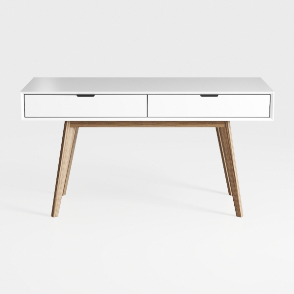 Allora 1-Drawer Rectangular Wood Home Office Desk