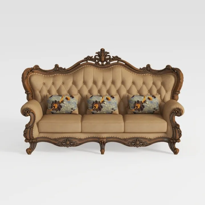 Acme Furniture Upholstered Sofas, Full, Bone and
