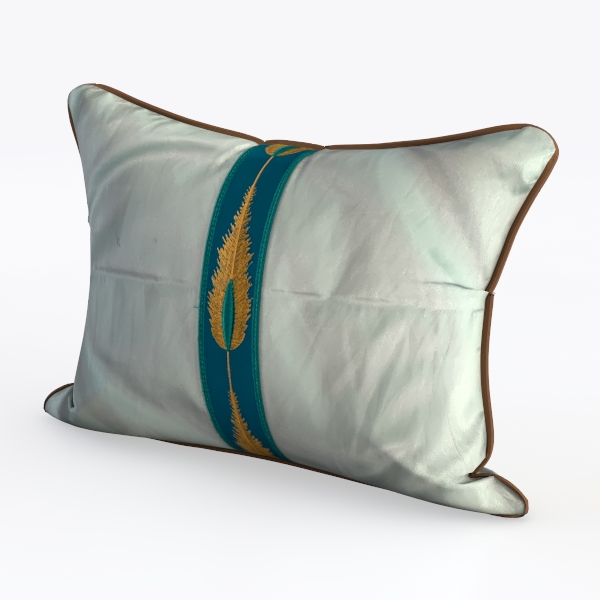 2 Packs Blue Brown Outdoor Chaise Longue Throw