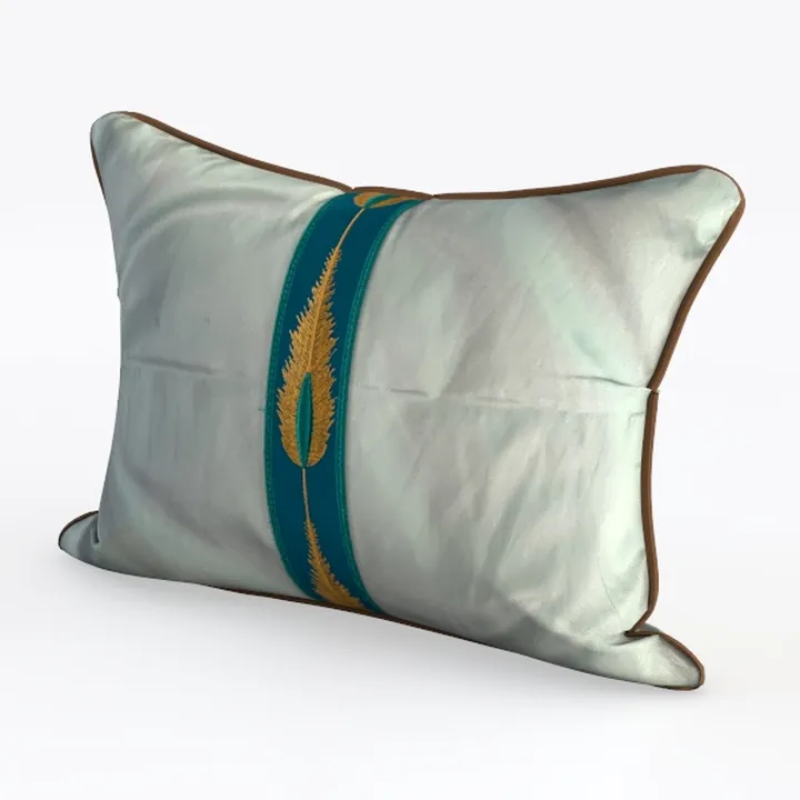 2 Packs Blue Brown Outdoor Chaise Longue Throw