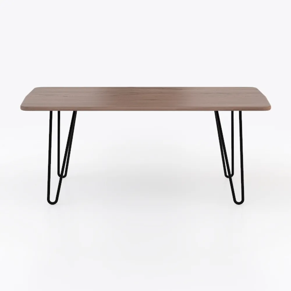 47.2'' Dining Table Set for 4,Modern Wood Dining