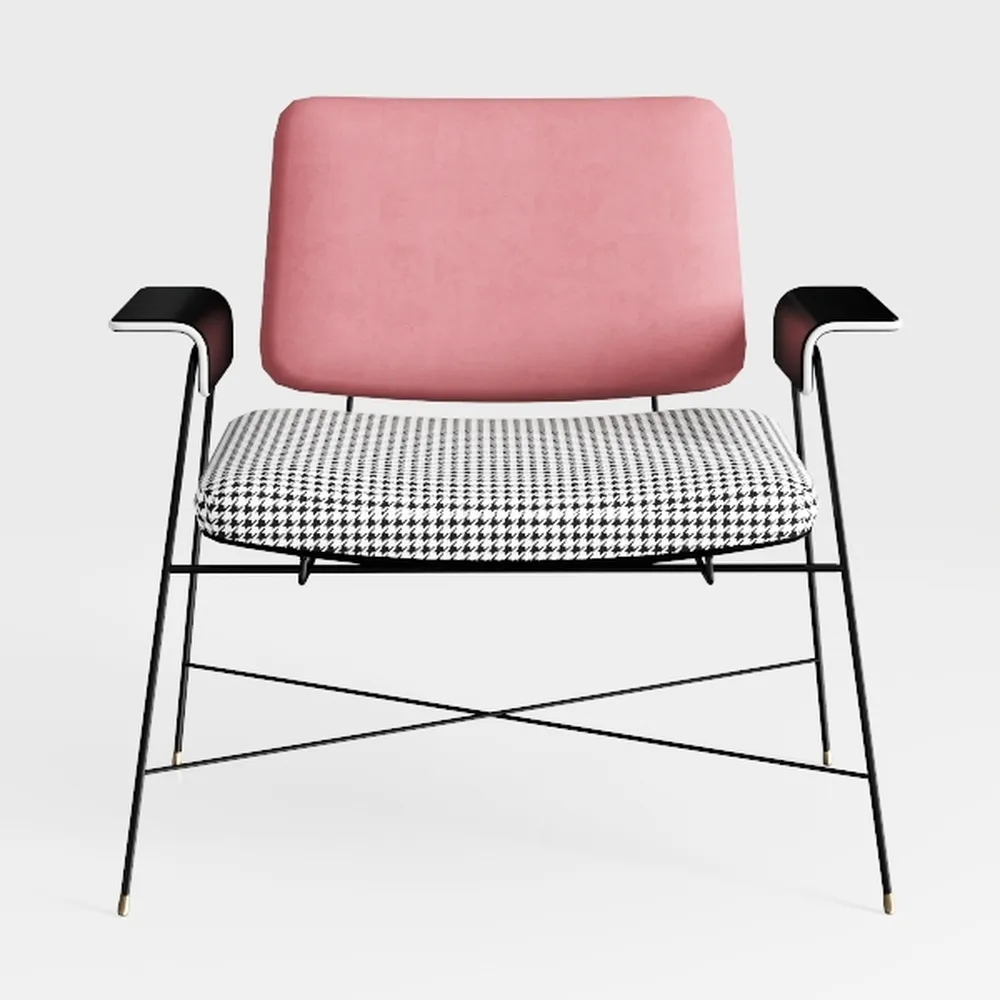 DUOMAY Modern Dining Chairs Set of 2, Chenille