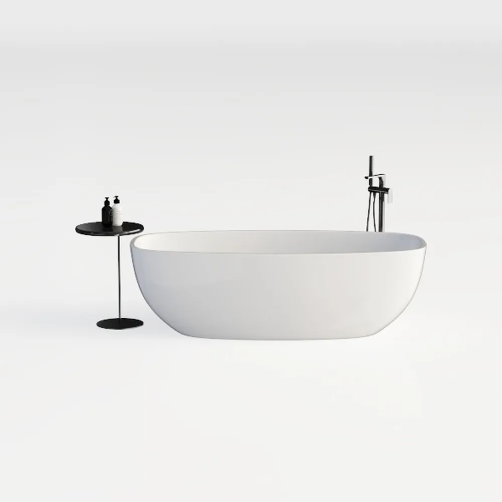 SJ STAR&JANE 59" Solid Surface Freestanding