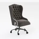 Ergonomic Boss Office Chair, Executive Armchair wi Right 45 Degree View