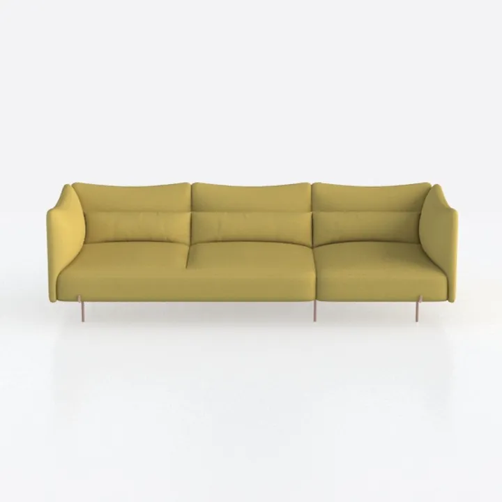 Regal Modern Convertible Full Out Futon Sofa