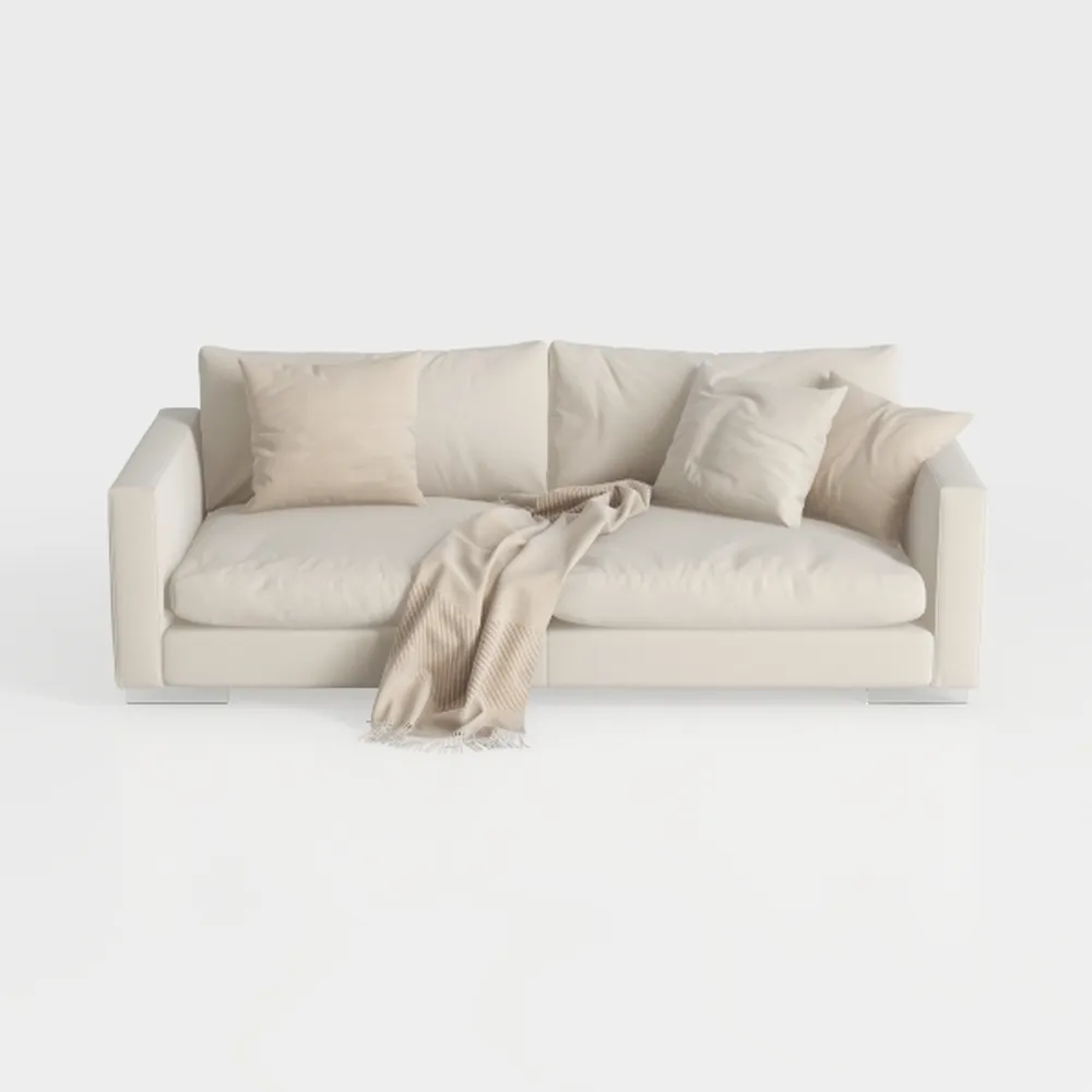 Novilla 57" Loveseat Sofa Small Couch for Living R