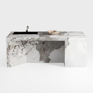 BAYTEWJX Legno Bancone della Reception,Grande Sportello di Servizio,con Cassetto Bloccabile Vassoio per Tastiera e Luce,per Ufficio Sale Aziendali Hotel.(White Stripes,140x60x100cm)