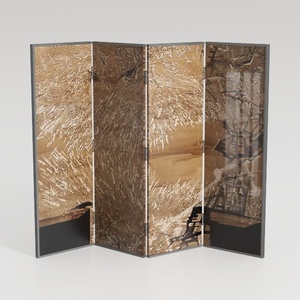 Juvale 4 Pack Bamboo Scrolls Chinese Paintings