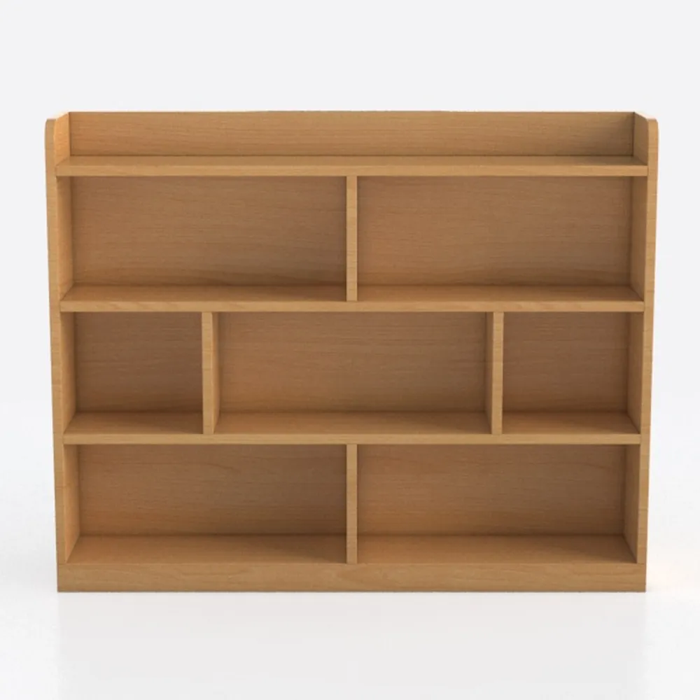 Guidecraft EdQ Three Shelf Compartment Storage