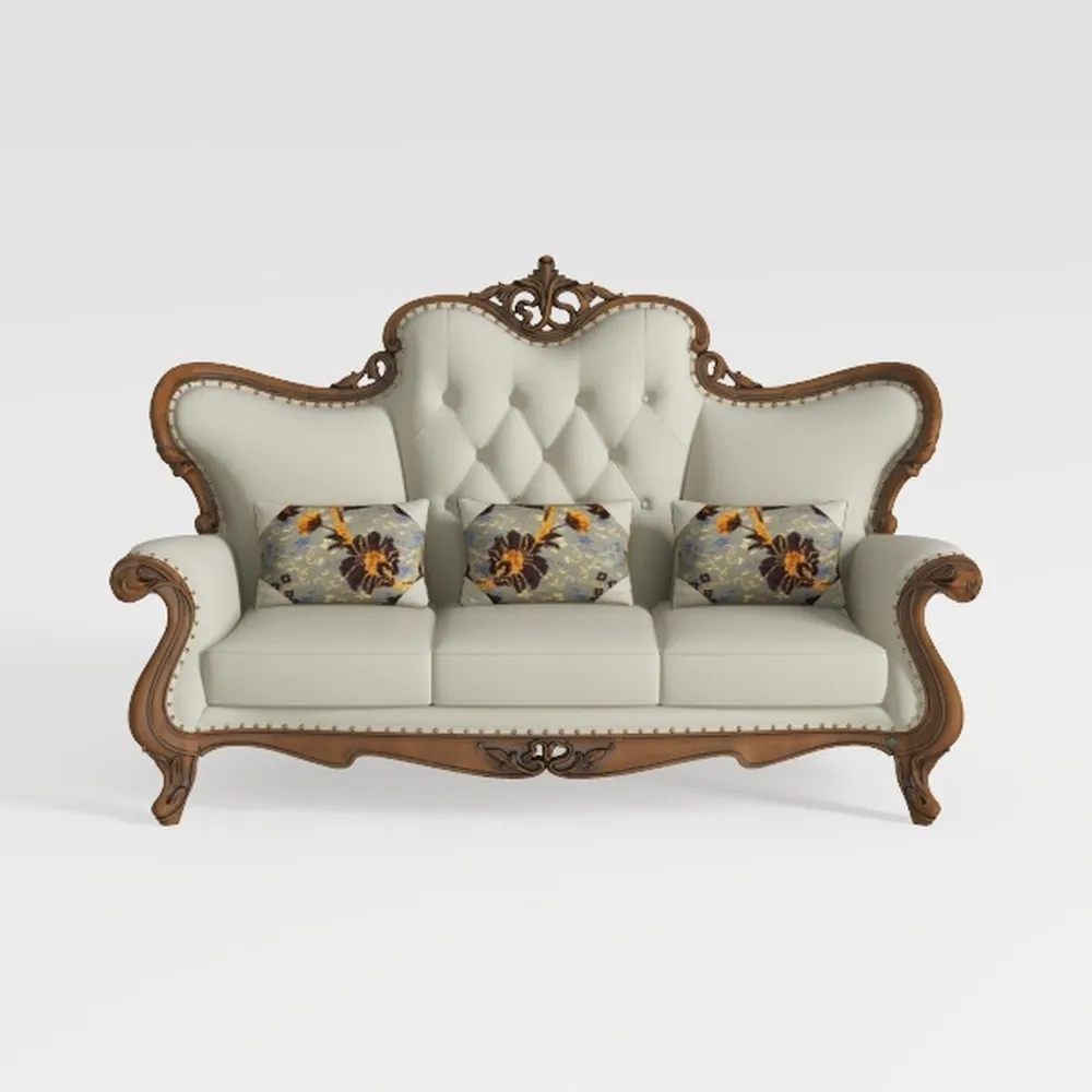 Luxury Victorian Couch - Floral Couch with Crystal