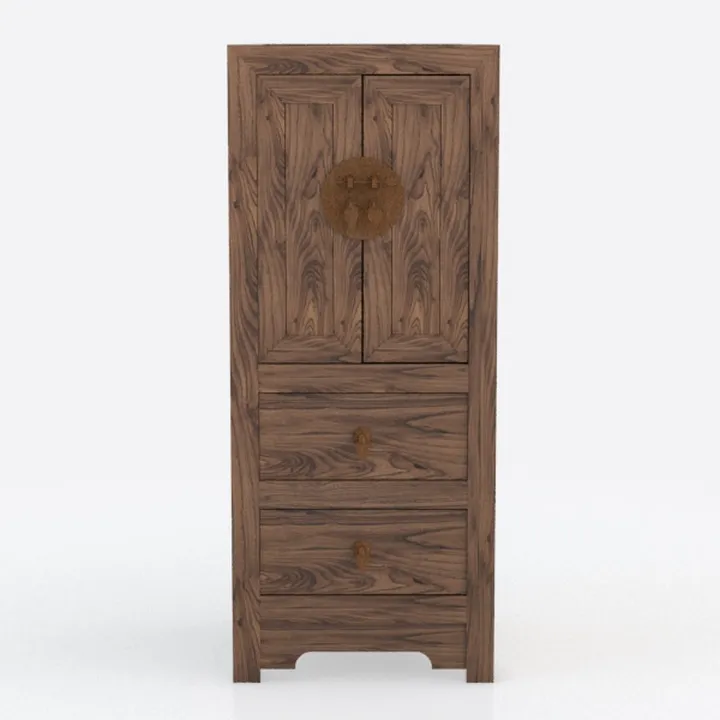 Farmhouse Kitchen Pantry Cabinet - 72" Tall Wood