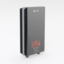 Smart Digital Display Wall Mounted Electric Water Heater 3D Model Right 45 Degree View