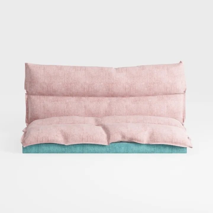 88.58'' Spacious Corduroy Loveseat Sofa, Modern