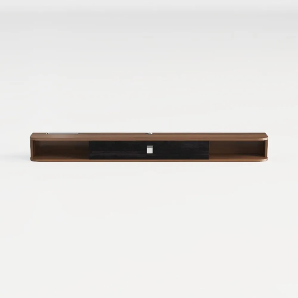 Pmnianhua Floating TV Shelf, 70'' Wall Mounted TV