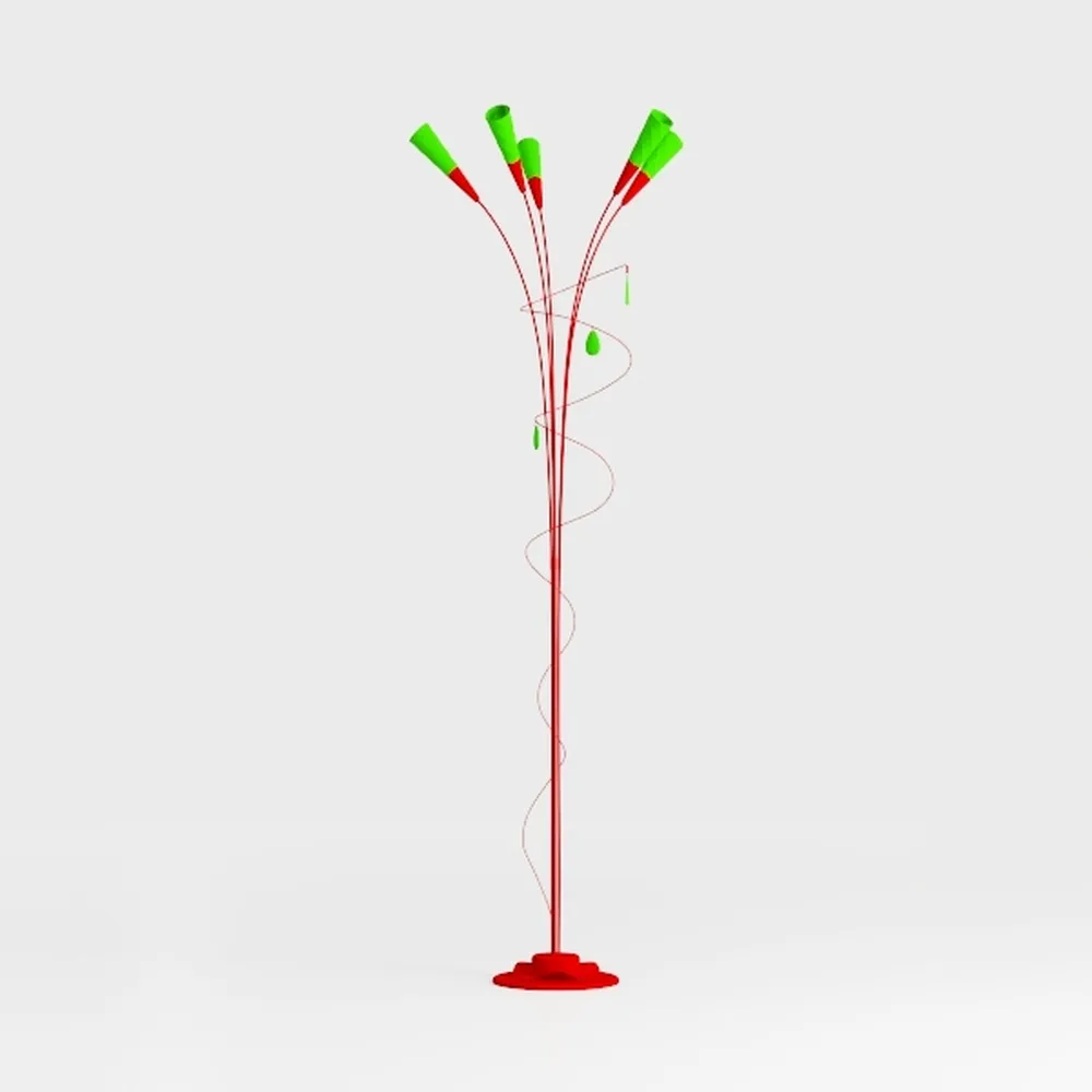 SUNMORY RGB LED Floor Lamp, 57" Corner Lamp with 8