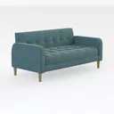 LINSY 3-in-1 Convertible Sofa Bed, 54" Pull Out Right 45 Degree View