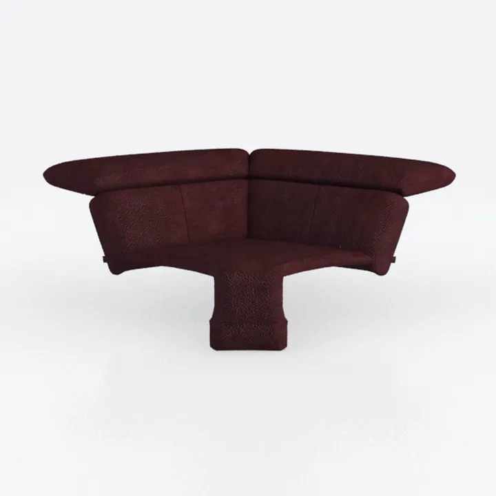 Patio Lounge Chairs Loungers, Lazy Sofa Foldable Living Room Fabric Small Apartment Bedroom Double Lounge Chair Durable (Color : Brown)