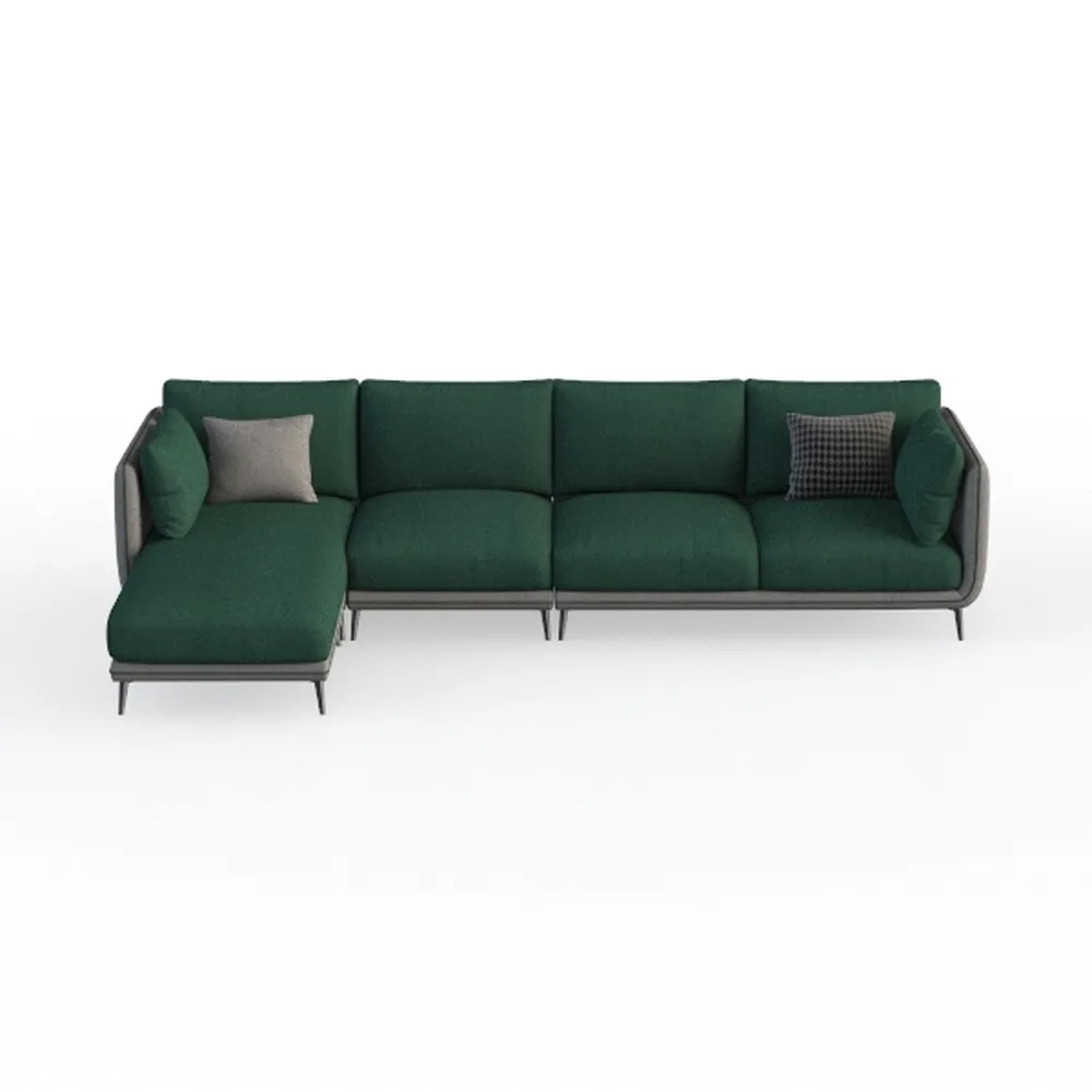 110.25x67'' Modern Upholstered L-Shape Sectional S