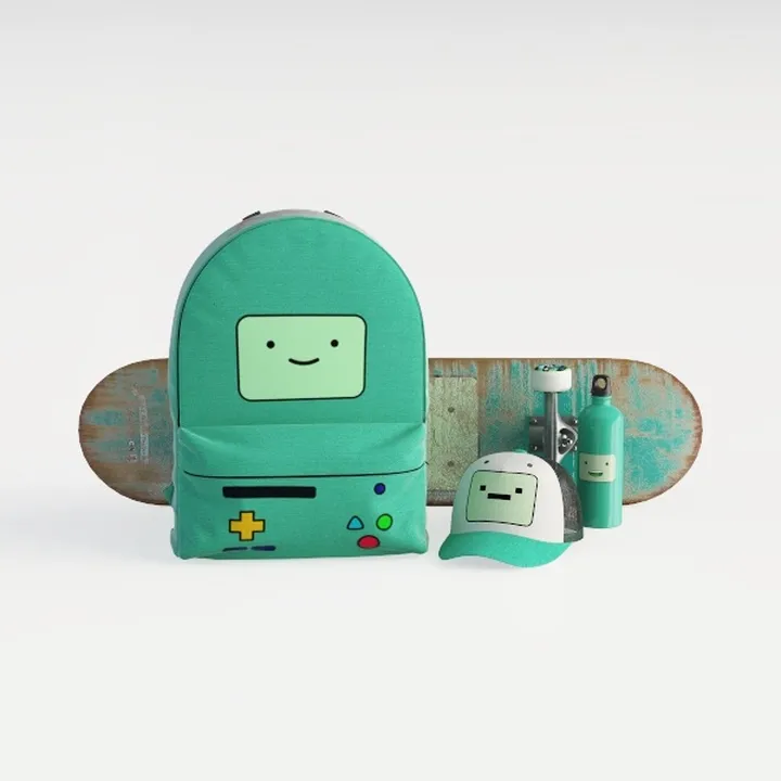 kids' backpack-Green Glimmer
